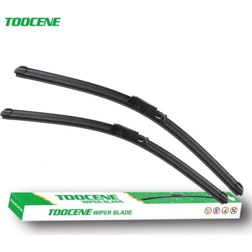 Toocene windshield wiper blades For Seat Altea XL 2006-2015 pair 26''+26'' rubber strip front window windscreen Car accessories