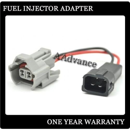 USCAR EV14 EV6 Male to Nippon Injector Female Fuel Injector Wire Harness Connectors