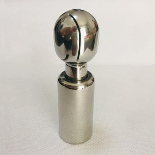 3/8" SS304 rotating tank cleaning CIP nozzle,thread rotary nozzle,Stainless Steel Rotary Spray Ball for tank cleaning