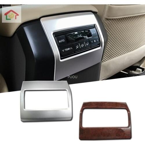 1 Pcs Rear Air Conditioning AC Vent Outlet Panel Cover Trim For Toyota Land Cruiser Prado FJ150 2010 - 2019
