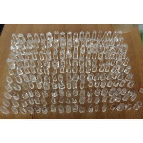 198 NATURAL QUARTZ CRYSTAL POINT HEALING Wholesales Price