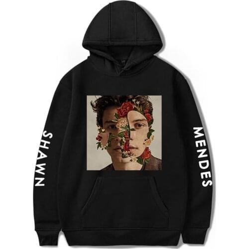 2019 Spring Autumn Casual Women Hoodies Print Shawn Mendes Hoodie Sweatshirts Mens Long Sleeve Sweatshirt Pullover Jacket Coat