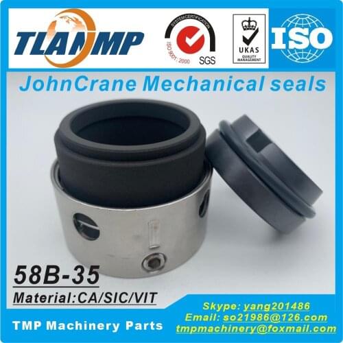 58B-35 T58B-35 J-Crane TLANMP Mechanical Seals (Material:Carbon/SiC/Vit) |Balance Type 58B Seal With BO O-ring Sationary Seat
