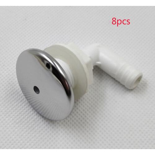 8pcs/With air vent bathtub spa stainless steel connecting air jet,Suitable for all kinds of massage bathtub