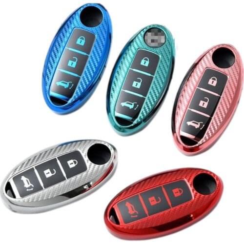 Auto TPU Remote Protection Guard Accessories Decoration For Nissan Teana Tiida LANNIA X-TRAIL Murano Car Key Holder Case Cover