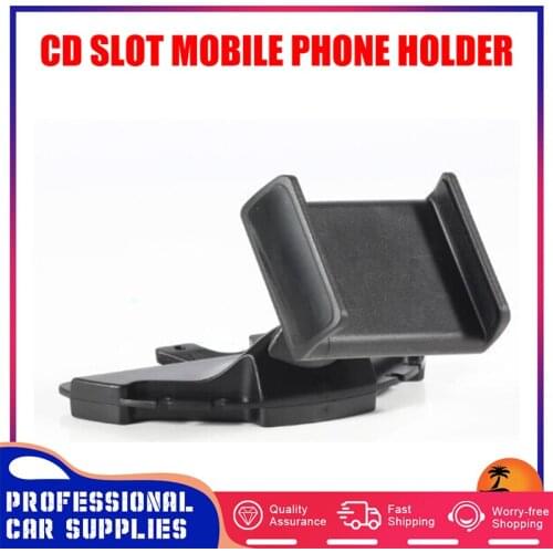 Car CD Player Phone Holder Adjustable Angle Stable Van SUV Satellite Radios GPS PSP MP3 Mount Stand Cradle Support Bracket Goods