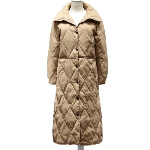 Brand Autumn Winter Jacket Women Light Thin Long Warm Parka White Duck Down Long Coat Women Casual Outerwear Korean Clothes New