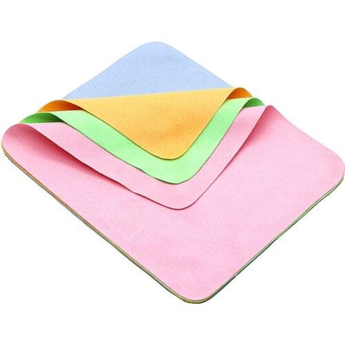 5 Pcs/lots High Quality Microfiber Glasses Cleaning Cloth for Lens Chamois Glasses Cleaner Phone Screen Eyewear Cleaning Wipes