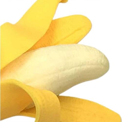 Spoof Peeling Banana Squeezing Children Simulation Decompression Venting Toy