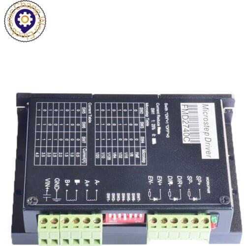 FMD2740C Single axis 2-phase stepper motor driver 4A 128 subdivision for NEMA 17/23 Stepper motor