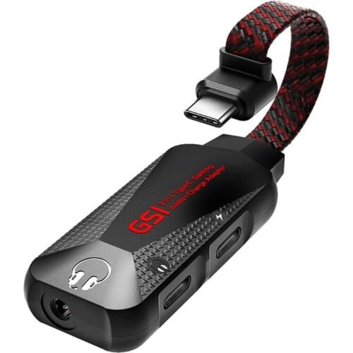 T3LB GS1 Chicken Game Sound Card 3 in 1 Mobile Phone Game Sound Card with Adapter