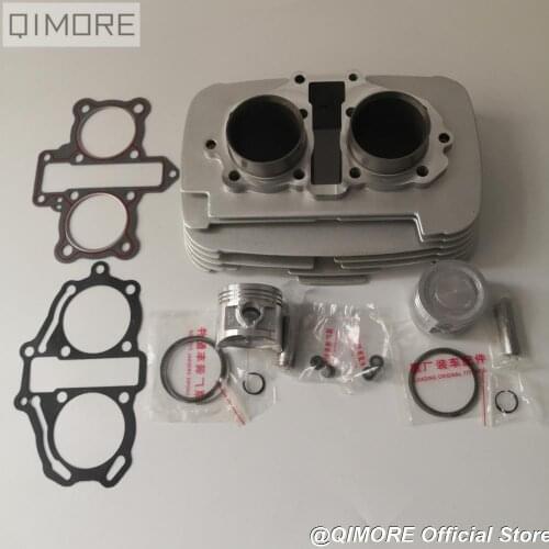 Cylinder Piston Ring Set for Rebel CA250 CM250 CBT250 DD250 Vento Barracuda 250 Tank Vision 250 Baja Phoenix 250 253FMM