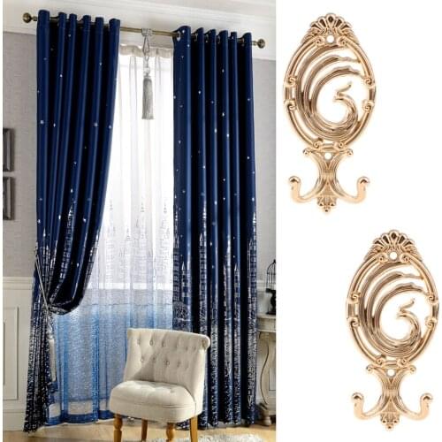 Creative Peacock Tail Shape Metal Multipurpose Wall Hooks Home Decoration