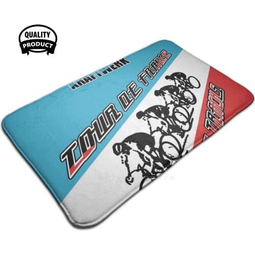 Soft House Family Anti-Slip Mat Rug Carpet Kraftwerk Band Electro Musician