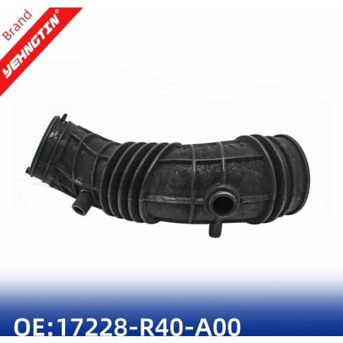 OEM 17228-R40-A00 Air Intake Hose Air Flow Tube Duct For Honda Accord CP2 2.4L 2008-2013 Rubber Car Air Cleaner Intake Pipe