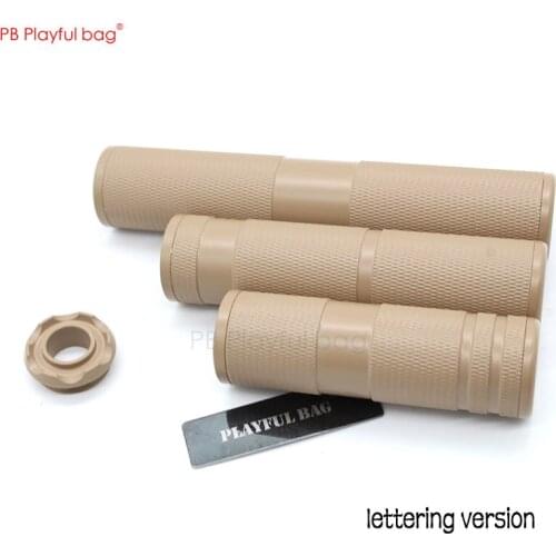 PB Playful bag Gel ball blaster silencer 14mm reverse thread Competitive CS sport decorative toy Outdoor CS game equipment MA44S