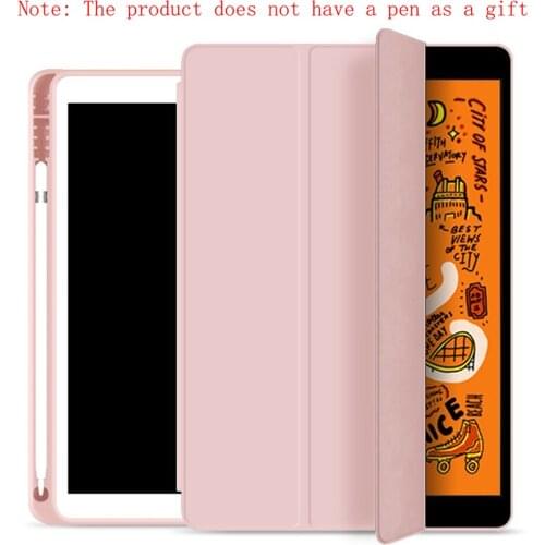 Pencil Holder for iPad 7th 8th 10.2 Case Generation Pro 11 2020 Air 3 10.5 Mini 5 iPad Air 4 10.9 Funda Capa