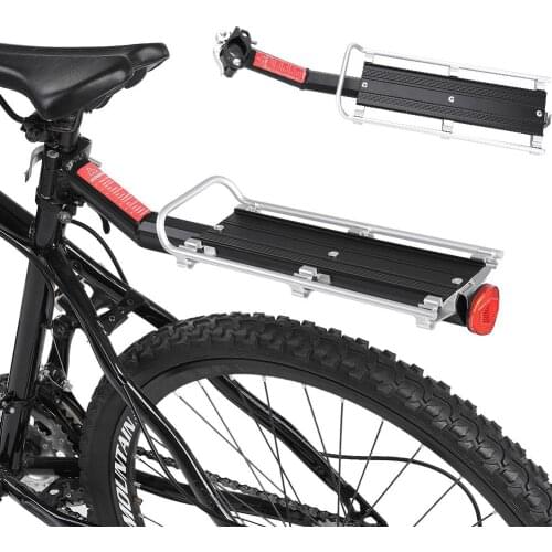 MTB Bicycle Carrier Rack Seat Post Rear Shelf Aluminum Alloy Outdoor MTB Bicycle Carrier Rack Seat Post Rear Shelf