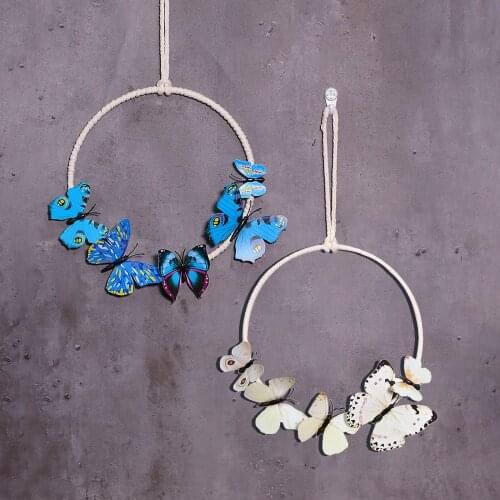 Hanging Pendant Accessories Butterfly Shaped Hanging Sun Catchers Outdoor Crystal Gift Home Window Decorative Indoor Ourdoor