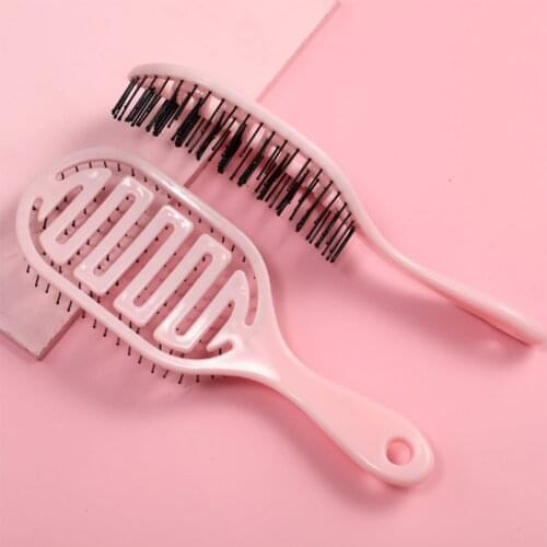 Detangling Hairbrush Straight Curly Hair Comb Scalp Massage Comb Salon Hairdressing Styling Tools Women Wet Curly Hair Brush