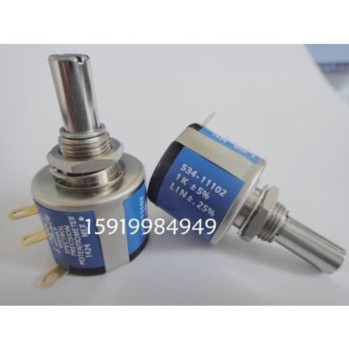 SPECTROL MOD 534-1-1 100K precision multi-turn potentiometer original authentic switch