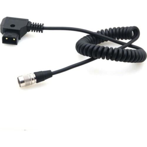 Extendable Power Cable for D-tap to 4 Pin Hirose Male for Sound Devices 688 644 633 Recorder Zoom F8 F4 ZAXCOM