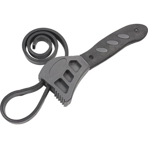 Universal 500mm Multitool Wrench Rubber Strap Adjustable Spanner For Opener Auto Oil Filter Car Repair Spanner Hand Tools