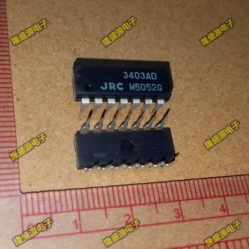 100% New&original NJM3403AD 3403AD DIP-14 JRC3403AD In Stock