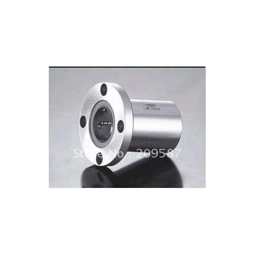 2Pcs Round Flange LMF10UU 10*19*29mm Type CNC Linear Motion Bushing Ball Bearing