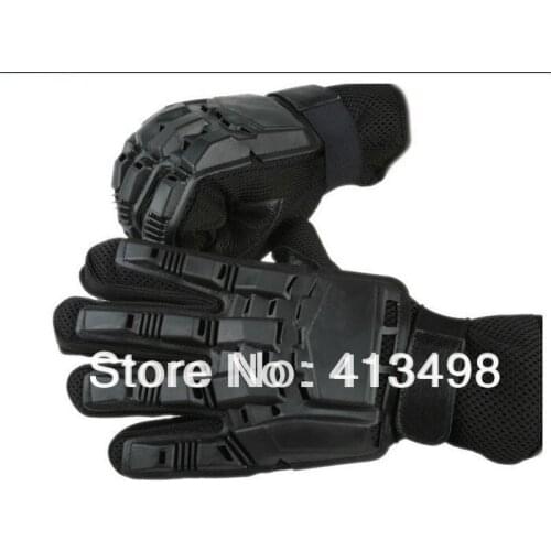 5PCS/ 1LOT Airsoft Combat FULL Finger Gloves military Gloves for Survival Game Bicycle Cycling moto racing glove free shipping