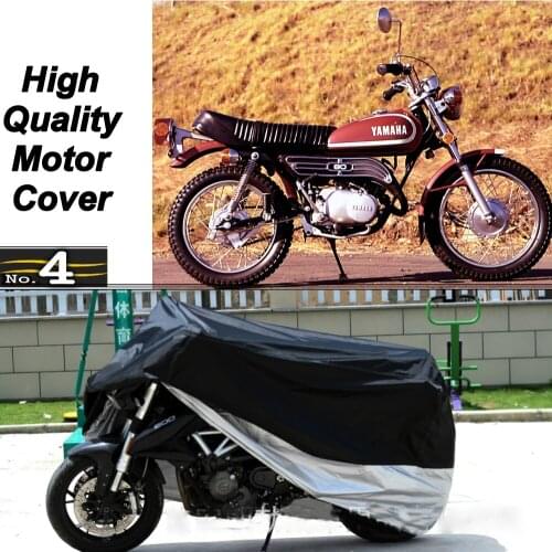 MotorCycle Cover For YAMAHA GT80 WaterProof UV Sun Dust / Rain Protector Cover Made of Polyester Taffeta