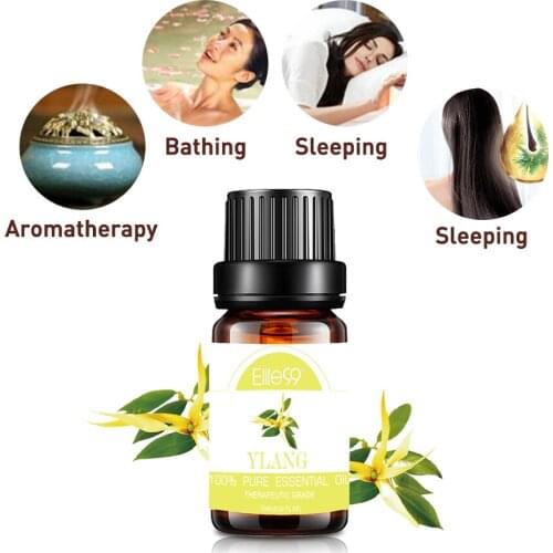 Elite99 10ML Lavender Sandalwood Essential Oils For Sleeping Jasmine Tea Tree Fennel Ylang Aromatherapy Humidifier Essential Oil