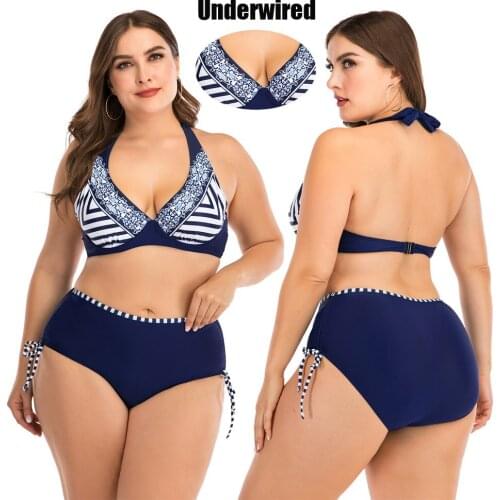 Push Up Bikini Sets Swimwear Women Swimsuit 2020 Plus Larges Size Bathing Swimming Suits Beachwear For Famale Sexy Biquini Wear