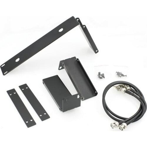 SLX24 Rack Mounting Bracket Rack Kits with Two Short Rack Ear For SLX Wireless Microphone System Diversity Receiver