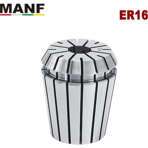 MANF ER16-1/2/3/4/5/6/7/8/9/10/3.175 0.008U Precison Spring Collet Chuck For CNC Milling Lathe & Machine Lathe