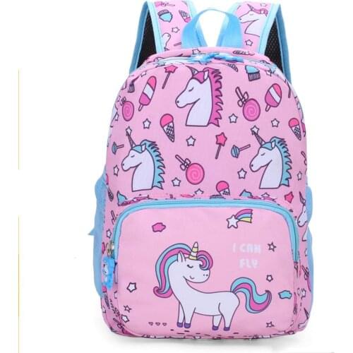 Fashion Kids School Bags For Boys&Girls Kindergarten School Backpacks Unicorn Children School Bag Mochila Infantil
