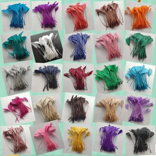 Wholesale 10pcs Beautiful Natural Goose Feathers 12-18cm/5-7 inches Christmas Decoration Clothing Shoes Hat Accessories