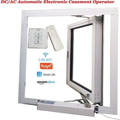 Casement actuator Window opener Electric Motor Automatic close/open Skylight/Greenhouse Window operator Wifi Tuya Alexa Google