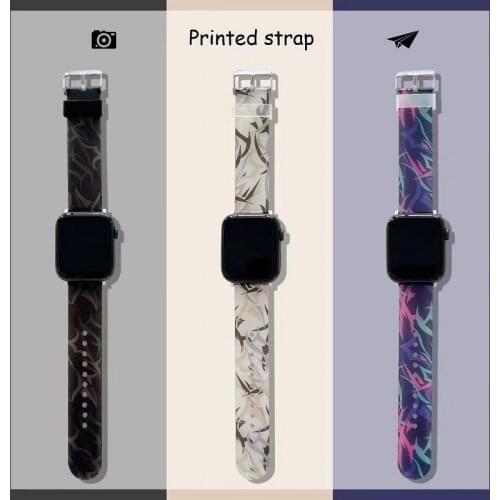 Luxury dual purpose ladies smart watch bowl strap for Apple Watch 38 40 42 44 mm transparent strap accessories iWatch series 4 3