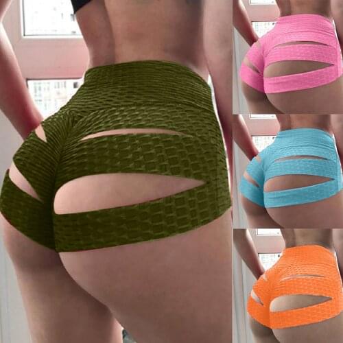 Yoga Shorts Women Seamless Breathable Buttocks High Waist Solid Color Bandana Sweatpants Yoga Shorts Pants шорты спортивные