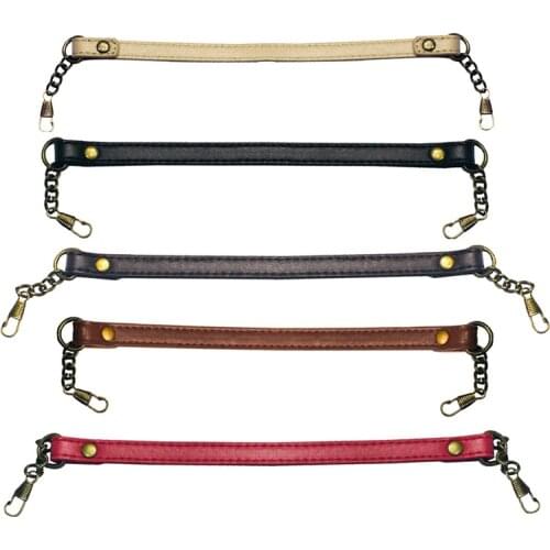 Bag Strap Replacement Messenger Handbag Handle DIY Shoulder Bags Belt Accessories PU Leather Black Red Brown Handmade Bags Strap