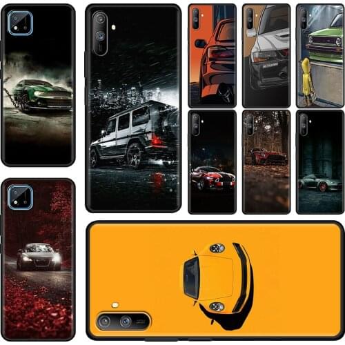 Sports Cars Male Men Cell Phone Case for Realme 6 7 C21 C3 XT 5 X50 Pro 8 7i C11 C15 V5 5G GT Neo Mobile Phones Cover Coque