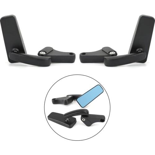 Areyourshop UNIVERSAL M8 M10 Pair Motorcycle Rearview Mirror for Custom Cruiser Chopper For Suzuki For Yamaha Motor Part