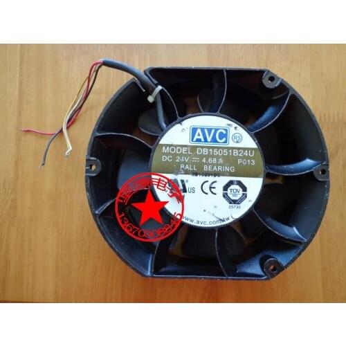 AVC DB15051B24U P013 DC 24V 4.68A 150x150x170mm Server Cooling Fan