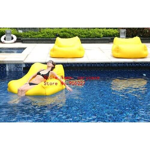 2 people seat Waterproof Floating Swimming Pool side Bean bag,dirt resistant outdoor beanbag sofa cover