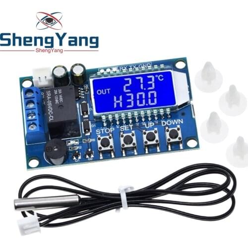 XY-T01 Digital Thermostat Heating Refrigeration Digital Temperature Control Switch Temperature Controller Module