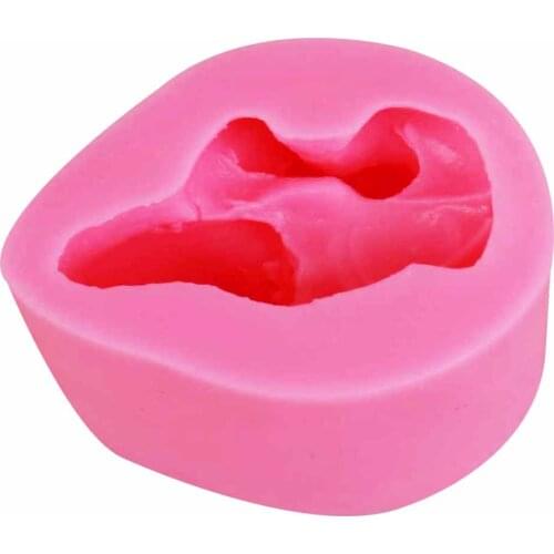 10PCS/SET Cute Baby Fondant SilIcone Molds Resin Clay Soap Molds Cake Mold Gumpaste Chocolate Moulds Cake Decorating Tool M784