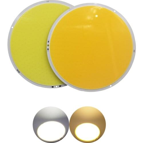 12V DC 160mm Round LED COB chip light source big sun 200W High Powr Warm White LED FLIP Chip For auto light cob led strip bulb