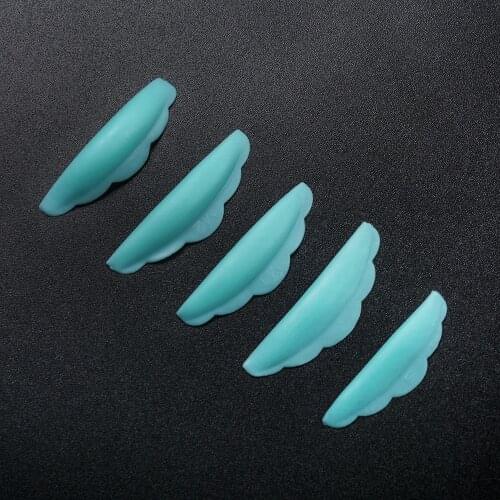 5 Pairs Silicone Lash Lift Pad Recycling Lashes Rods Shield Eyelash Lift Tool 3D Eyelash Curler Accessories Applicator Tools