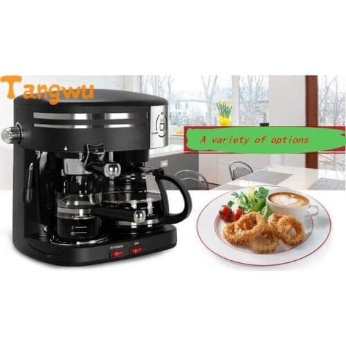 Free shipping new American Italian household drip type automatic steam coffee machine